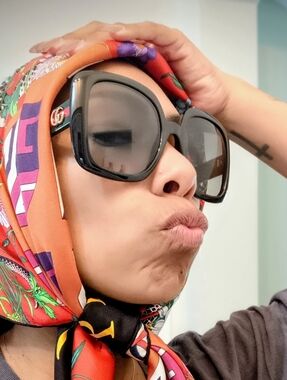 Gucci Black and With Cherry Line Sunglasses